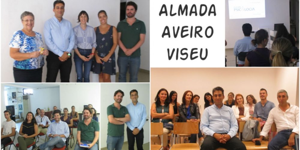 Sessões de Almada, Aveiro e Viseu: Feedback