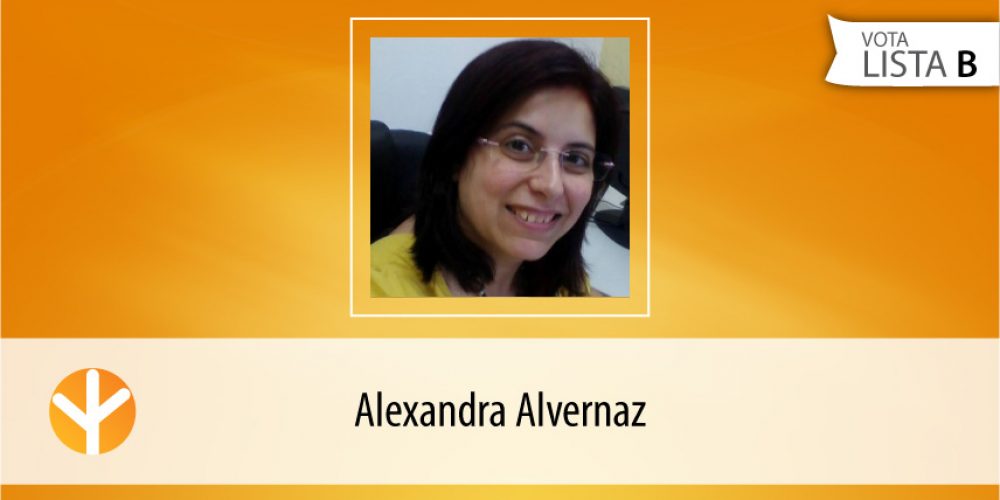 Candidata do Dia: Alexandra Alvernaz