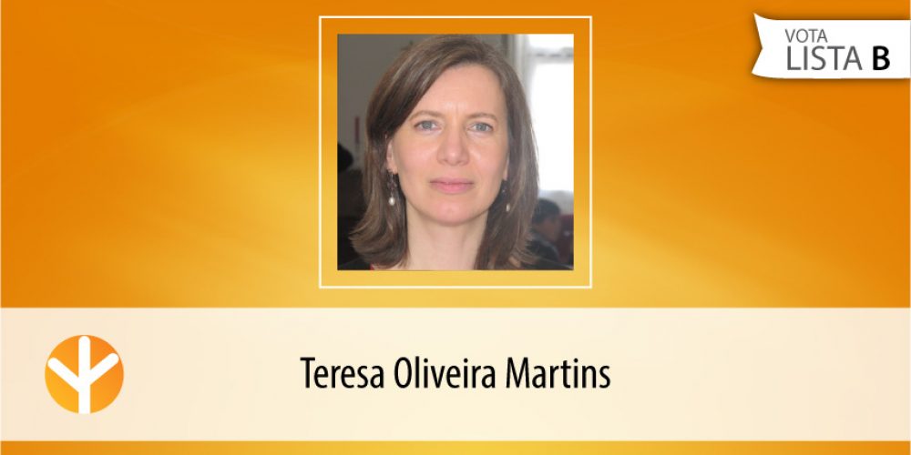 Candidata do Dia: Teresa Oliveira Martins