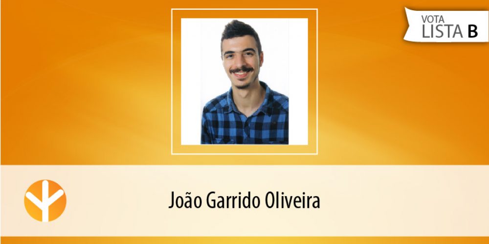 Candidato do Dia: João Garrido Oliveira