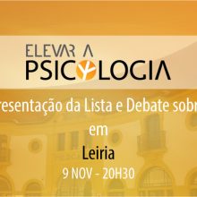 Leiria: Sessão de Apresentação da Lista e Debate sobre o Programa