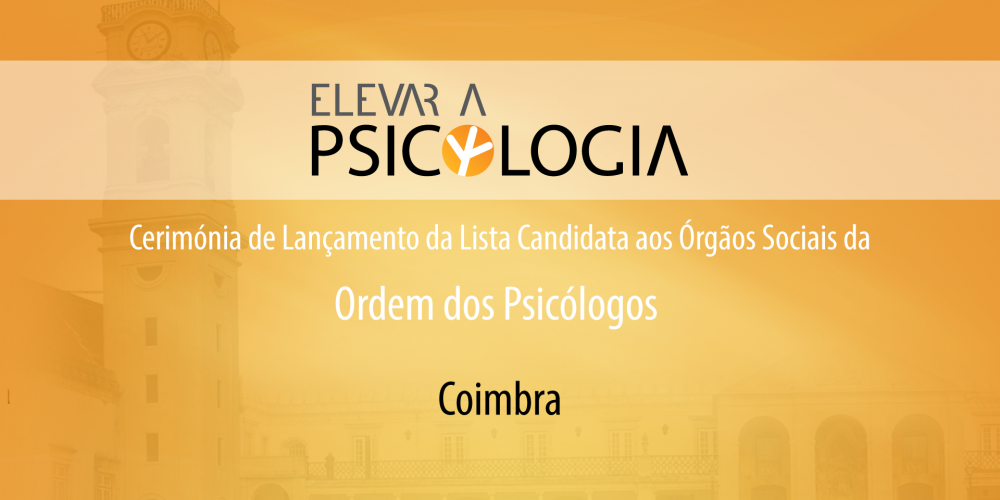 Coimbra: Cerimónia de Lançamento