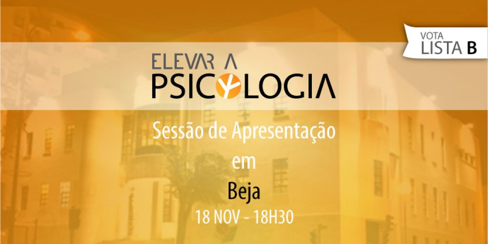 Beja: Sessão de Apresentação