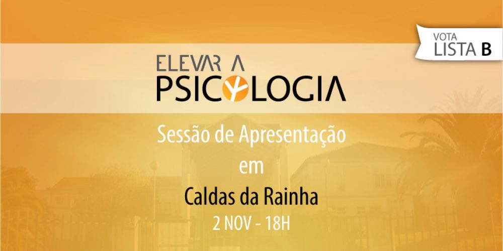 Caldas da Rainha: Sessão de Apresentação