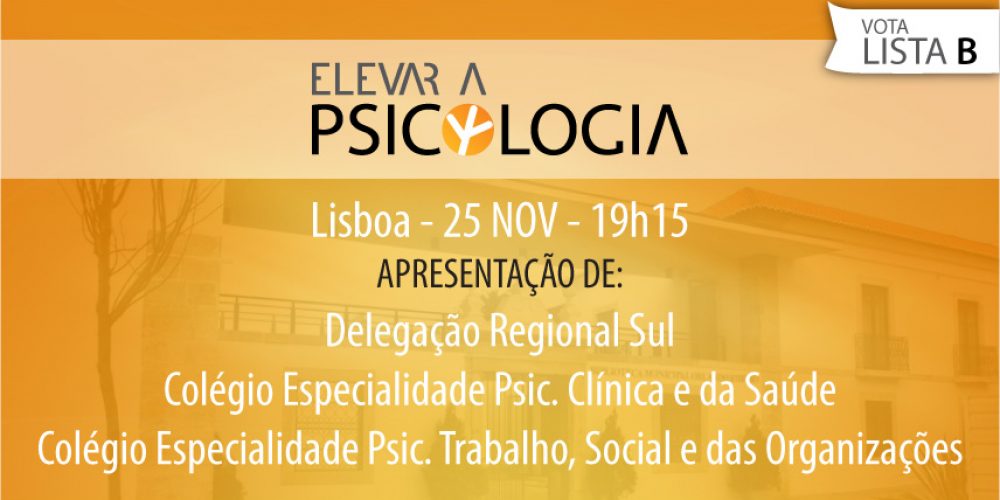 Lisboa: Sessão de Apresentação