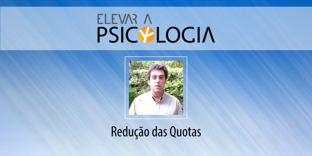 Apresentação do Programa: Redução das Quotas